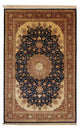 Qom Silk Rug 216x132cm - Oriental Rug