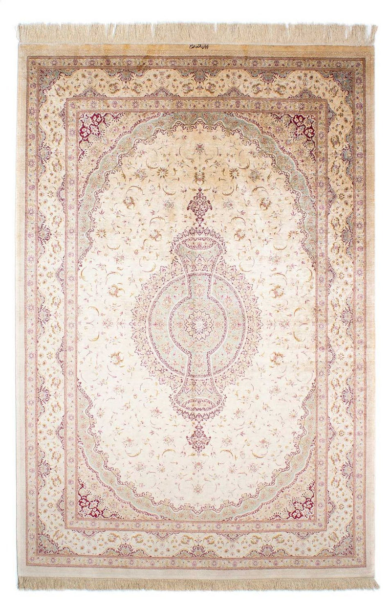 Perser Rug - Ghom - 233 x 158 cm - beige