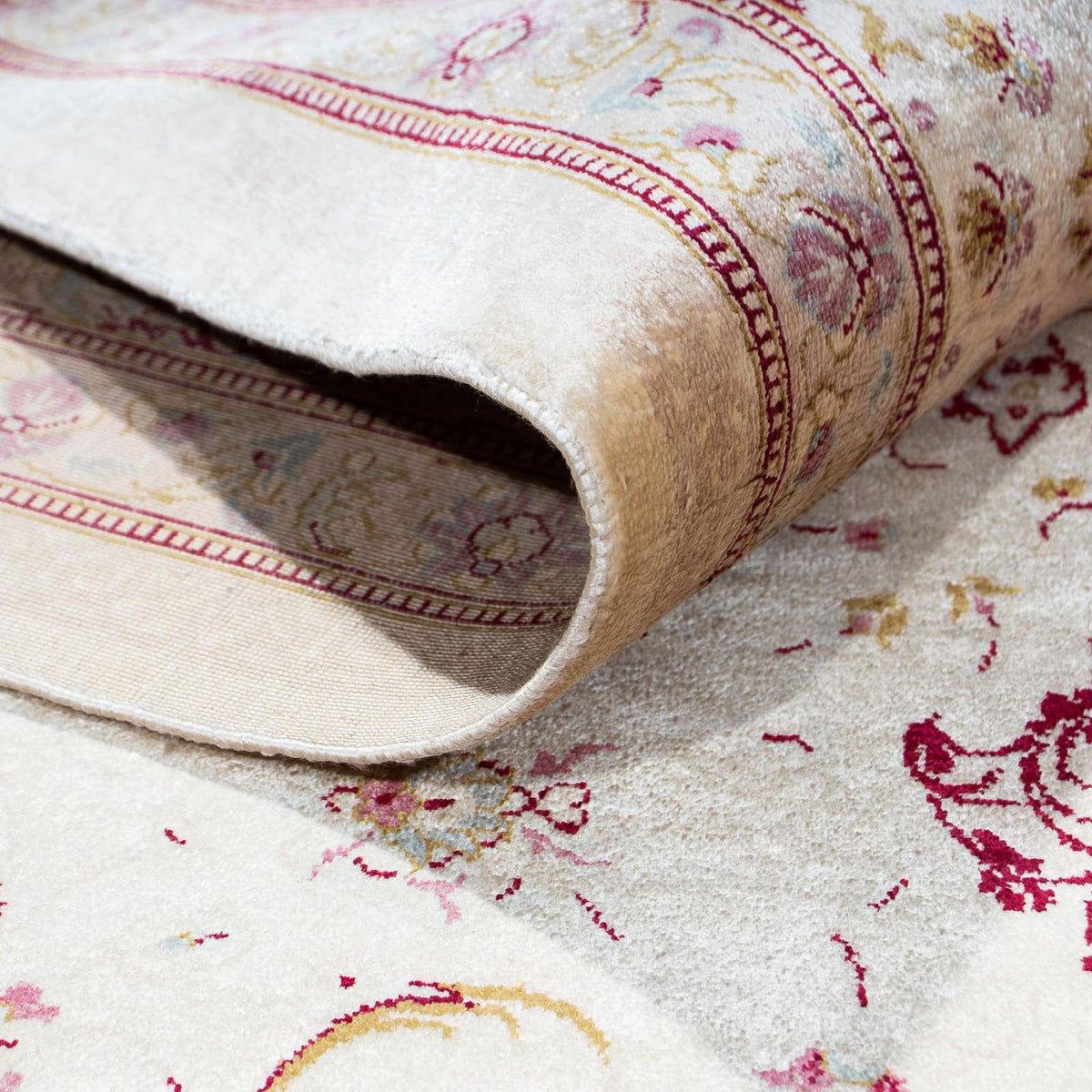 Perser Rug - Ghom - 233 x 158 cm - beige