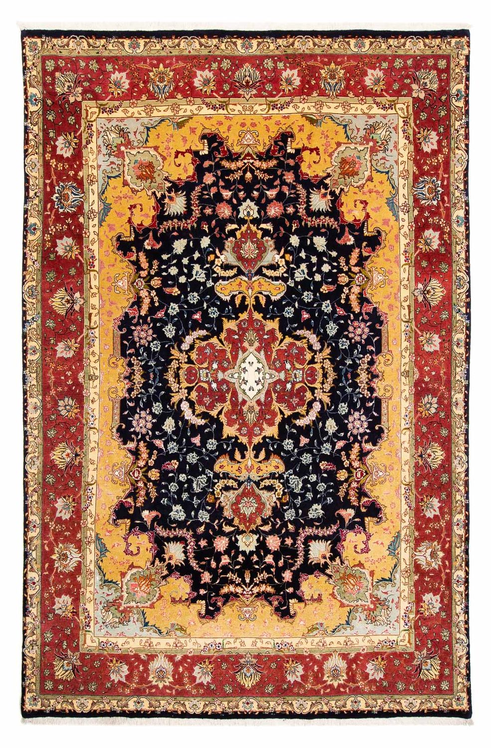 Perser Rug - Tabriz - Royal - 288 x 190 cm - dark blue