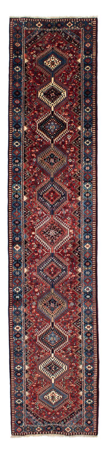 Runner Perser Rug - Nomadic - 368 x 80 cm - dark red