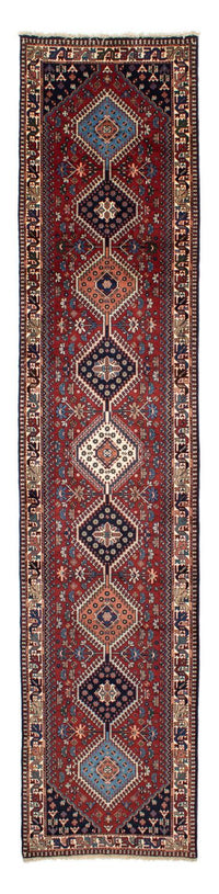 Runner Perser Rug - Nomadic - 373 x 80 cm - dark red