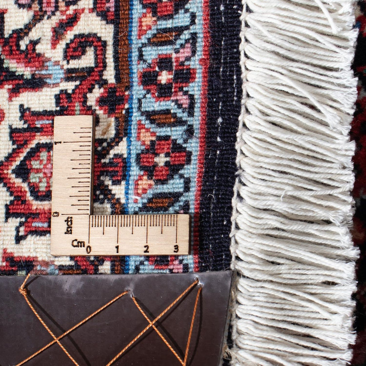 Runner Perser Rug - Bidjar - 218 x 77 cm - dark blue