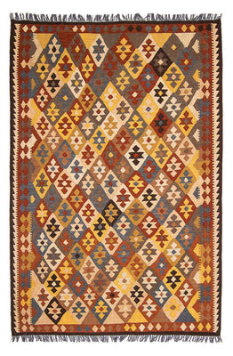 Kelim Rug - Splash - 290 x 203 cm - multicolored