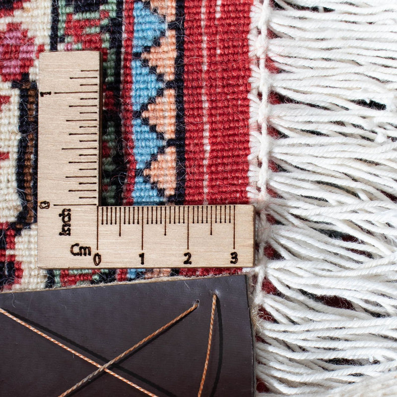 Runner Perser Rug - Bidjar - 205 x 74 cm - dark red