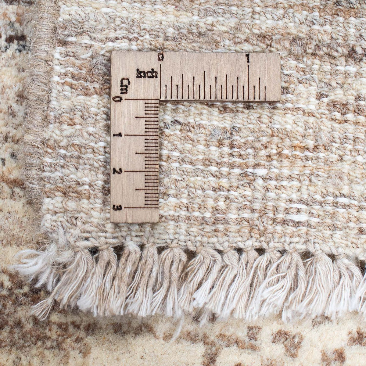 Runner Gabbeh Rug - Loribaft Perser - 295 x 79 cm - beige