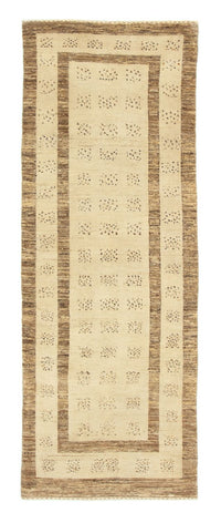 Runner Gabbeh Rug - Indus - 212 x 78 cm - beige