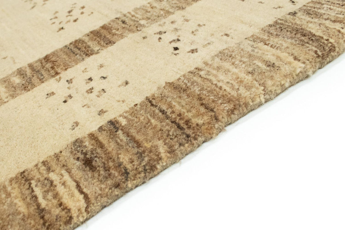 Runner Gabbeh Rug - Indus - 212 x 78 cm - beige