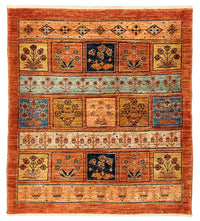 Pakistani Rug - 93 x 85 cm - rust