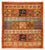 Pakistani Rug - 93 x 85 cm - rust