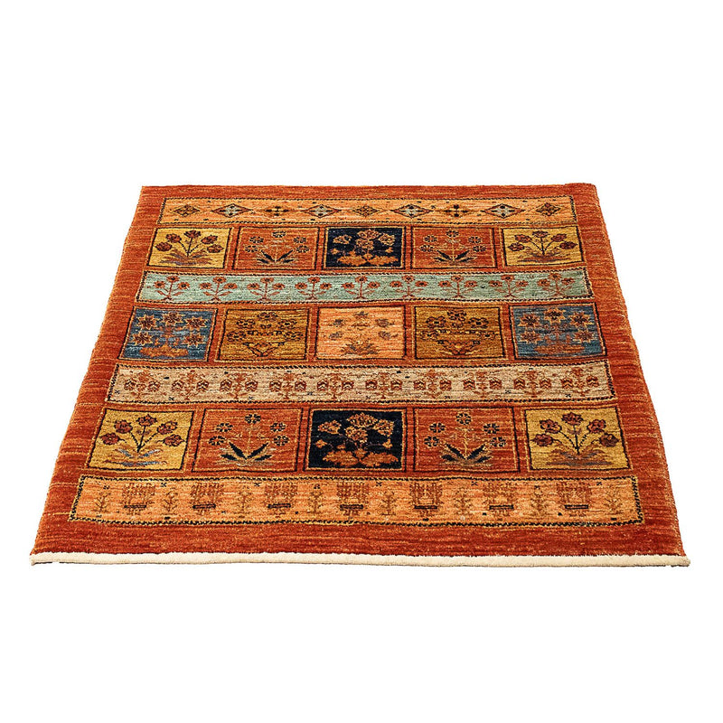 Pakistani Rug - 93 x 85 cm - rust
