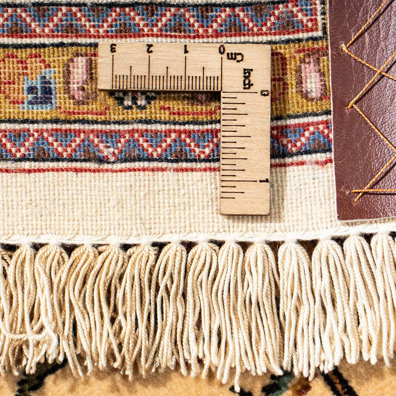 Perser Rug - Ghom - 195 x 122 cm - light brown