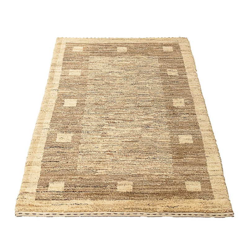 Gabbeh Rug - Indus - 126 x 77 cm - light brown