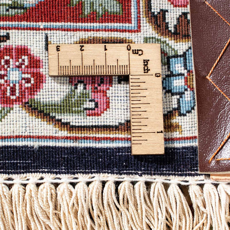 Perser Rug - Ghom - 213 x 141 cm - dark blue