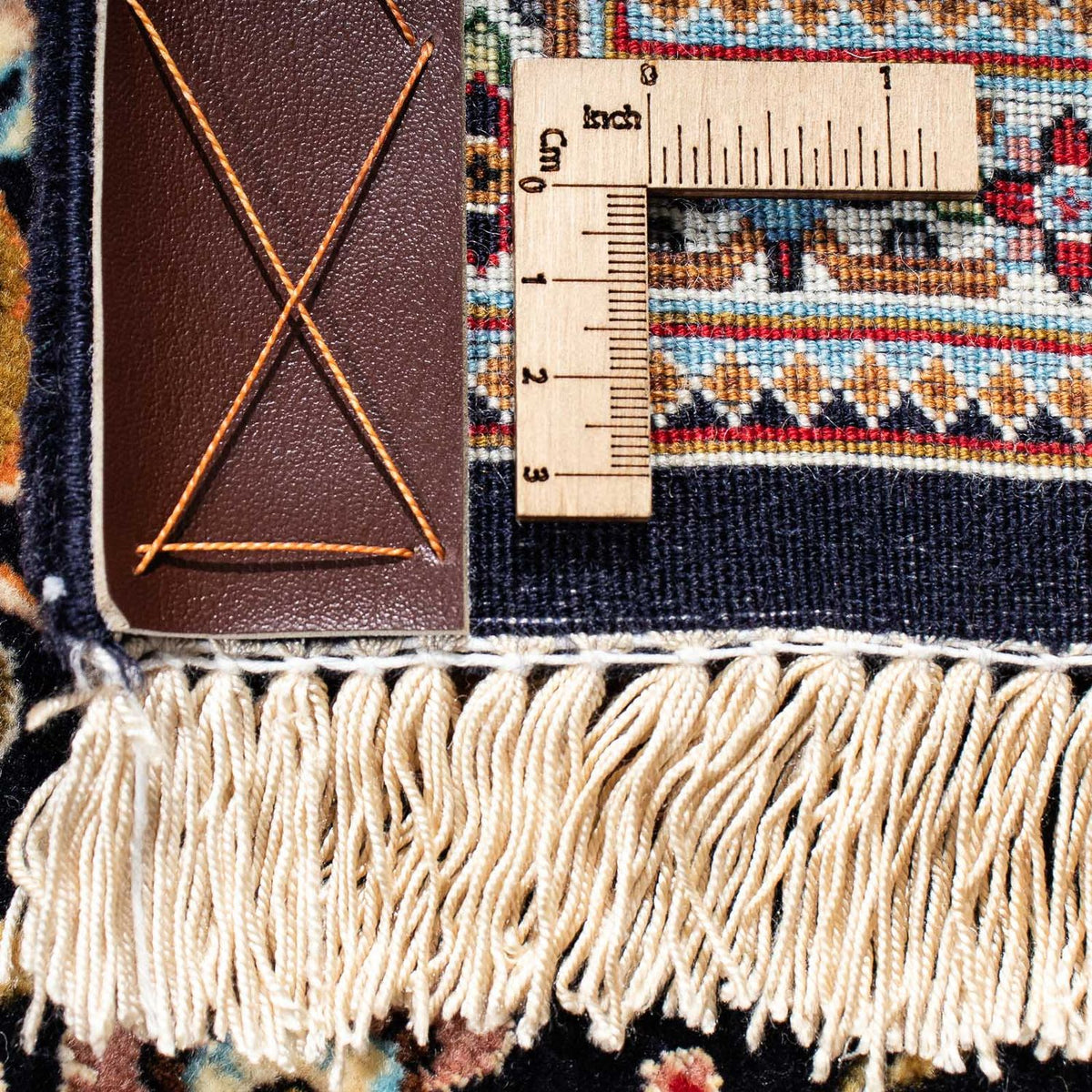 Perser Rug - Ghom - 210 x 140 cm - dark blue