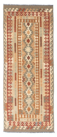 Runner Kelim Rug - Oriental - 200 x 78 cm - beige