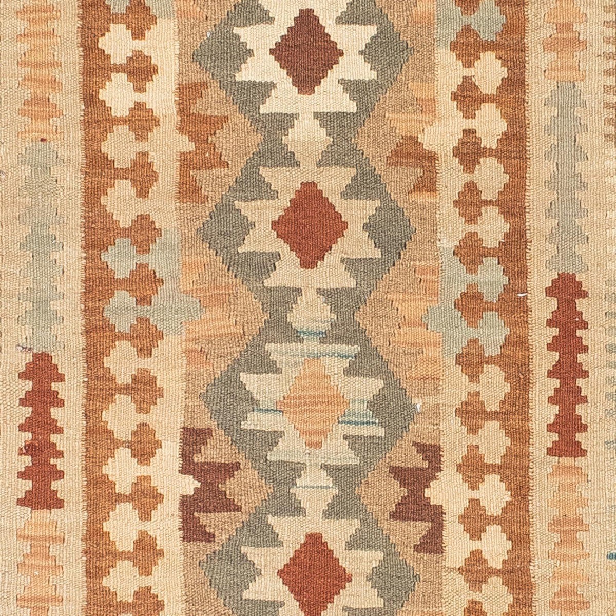Runner Kelim Rug - Oriental - 200 x 78 cm - beige