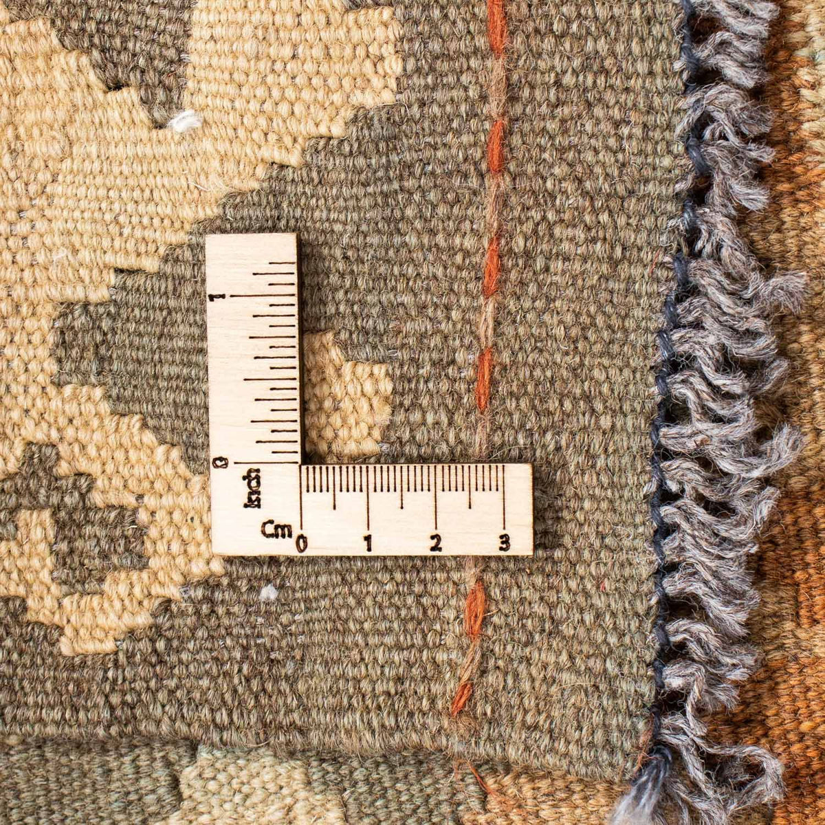 Runner Kelim Rug - Oriental - 200 x 78 cm - beige