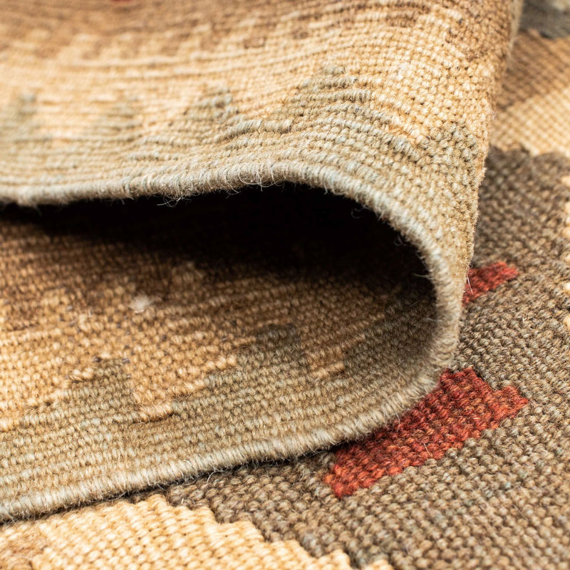 Runner Kelim Rug - Oriental - 192 x 83 cm - light brown