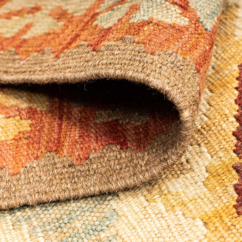 Runner Kelim Rug - Oriental - 201 x 78 cm - beige