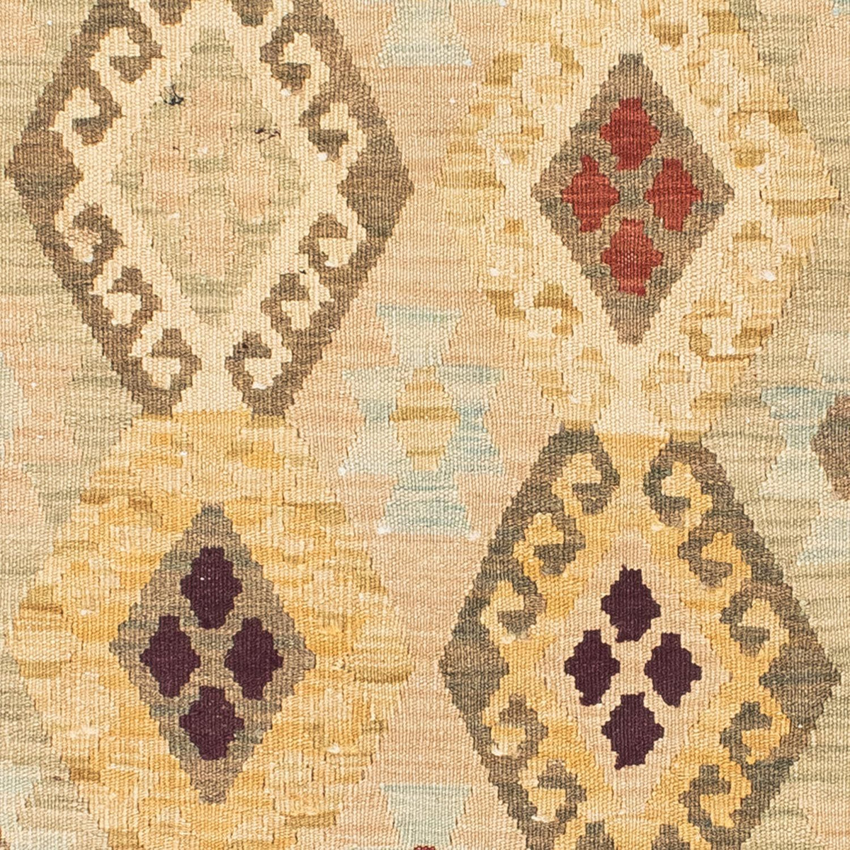 Runner Kelim Rug - Oriental - 199 x 79 cm - beige