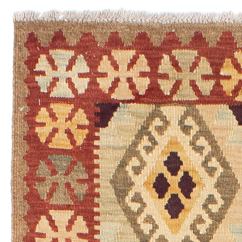 Runner Kelim Rug - Oriental - 199 x 79 cm - beige