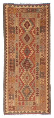 Runner Kelim Rug - Oriental - 192 x 78 cm - light brown