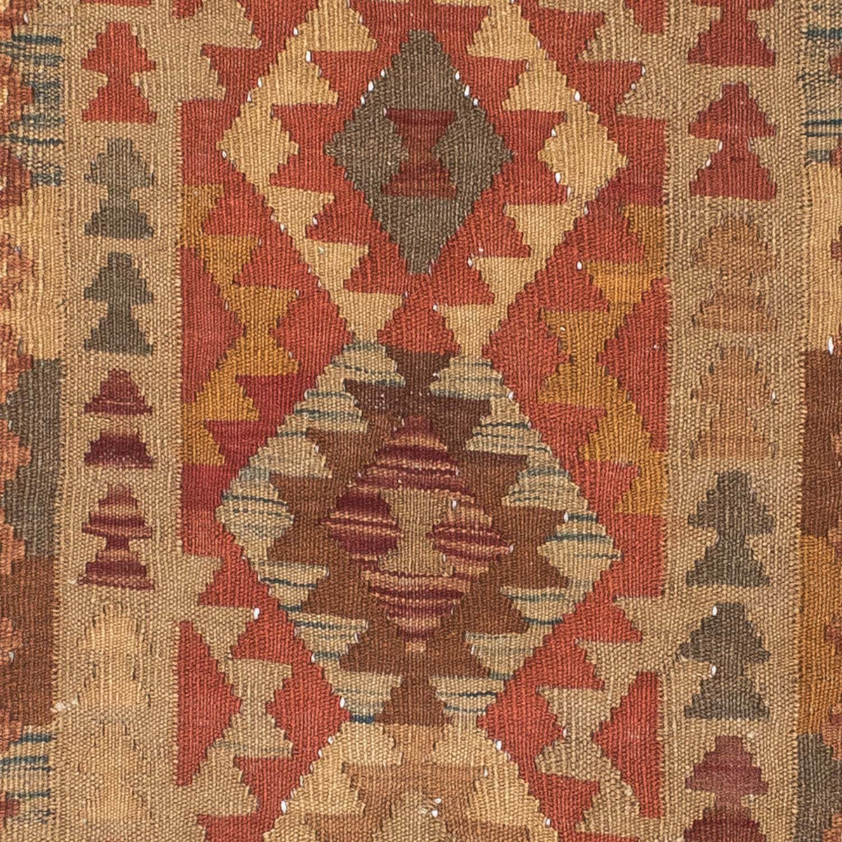 Runner Kelim Rug - Oriental - 192 x 78 cm - light brown