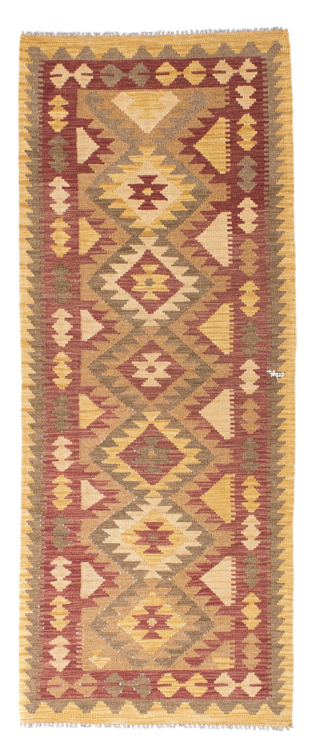 Runner Kelim Rug - Oriental - 192 x 77 cm - light brown
