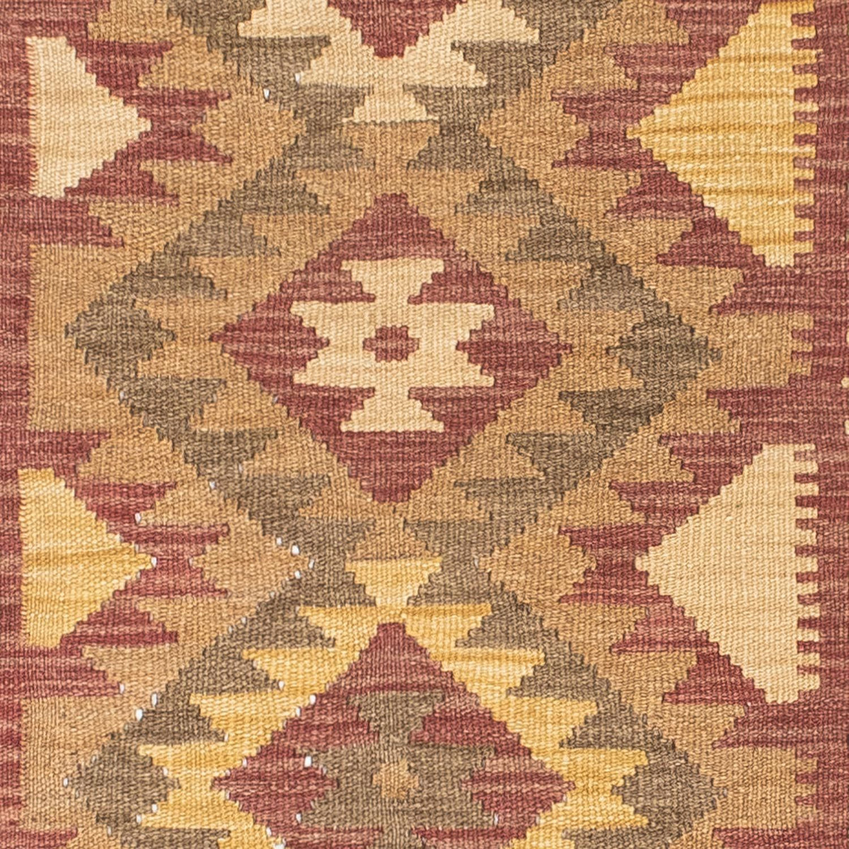 Runner Kelim Rug - Oriental - 192 x 77 cm - light brown