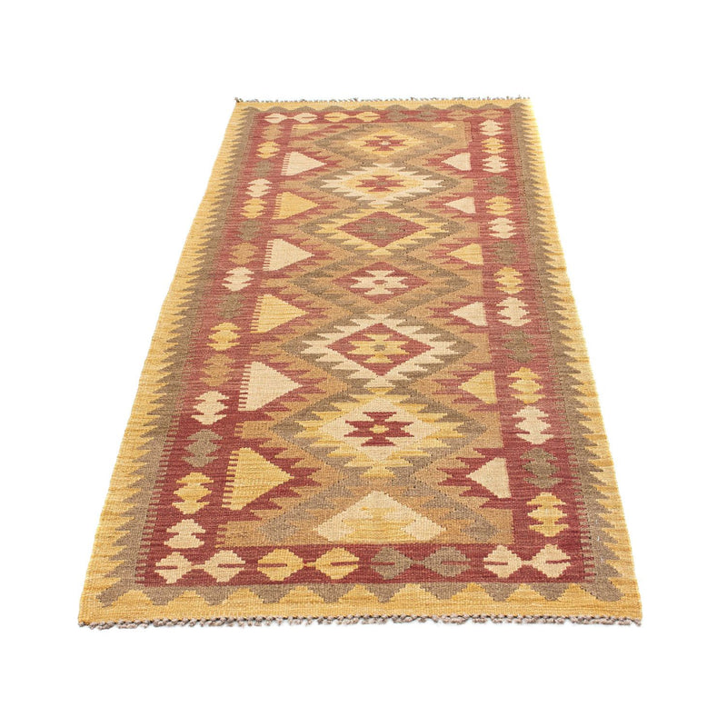 Runner Kelim Rug - Oriental - 192 x 77 cm - light brown