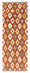 Runner Kelim Rug - Oriental - 193 x 73 cm - rust