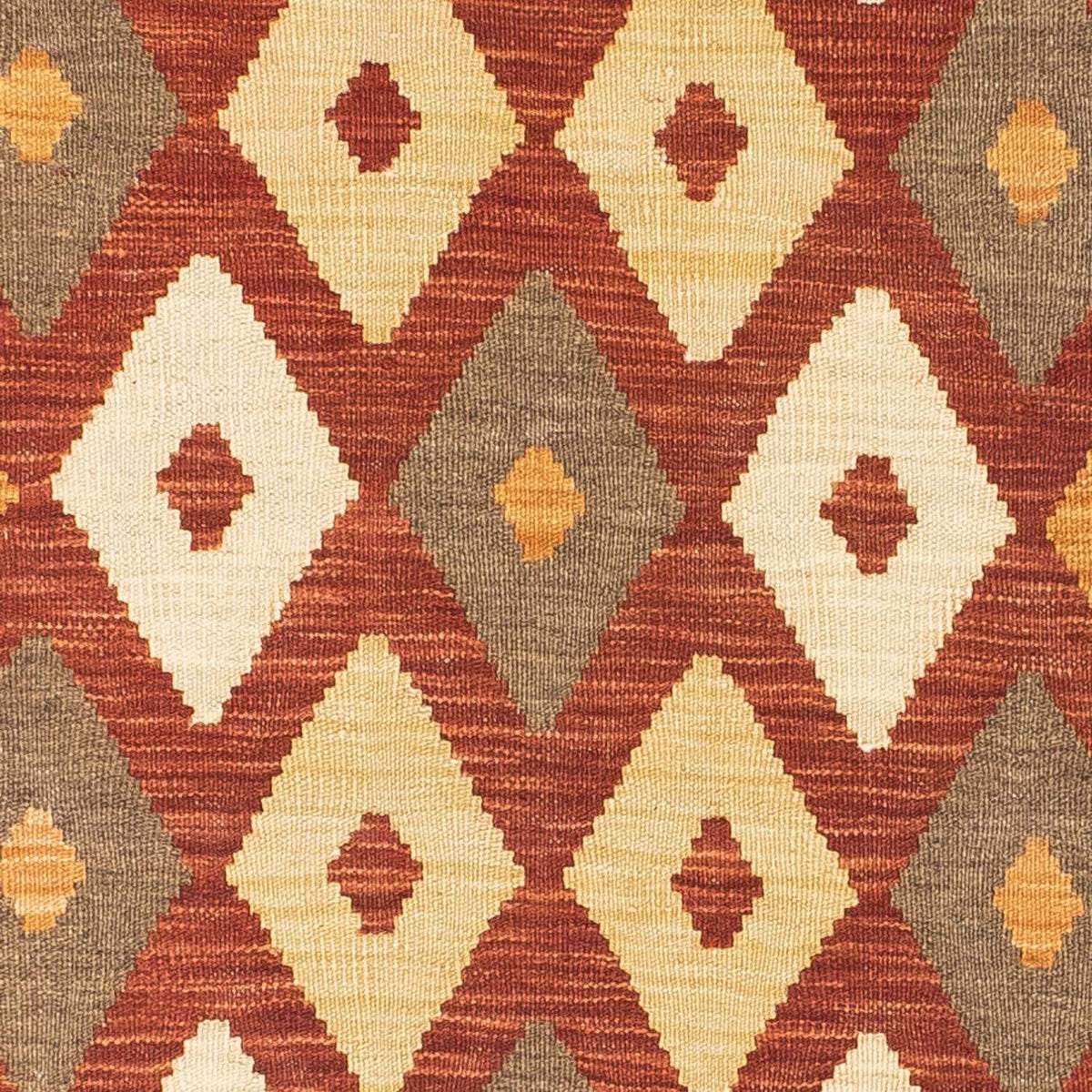 Runner Kelim Rug - Oriental - 193 x 73 cm - rust