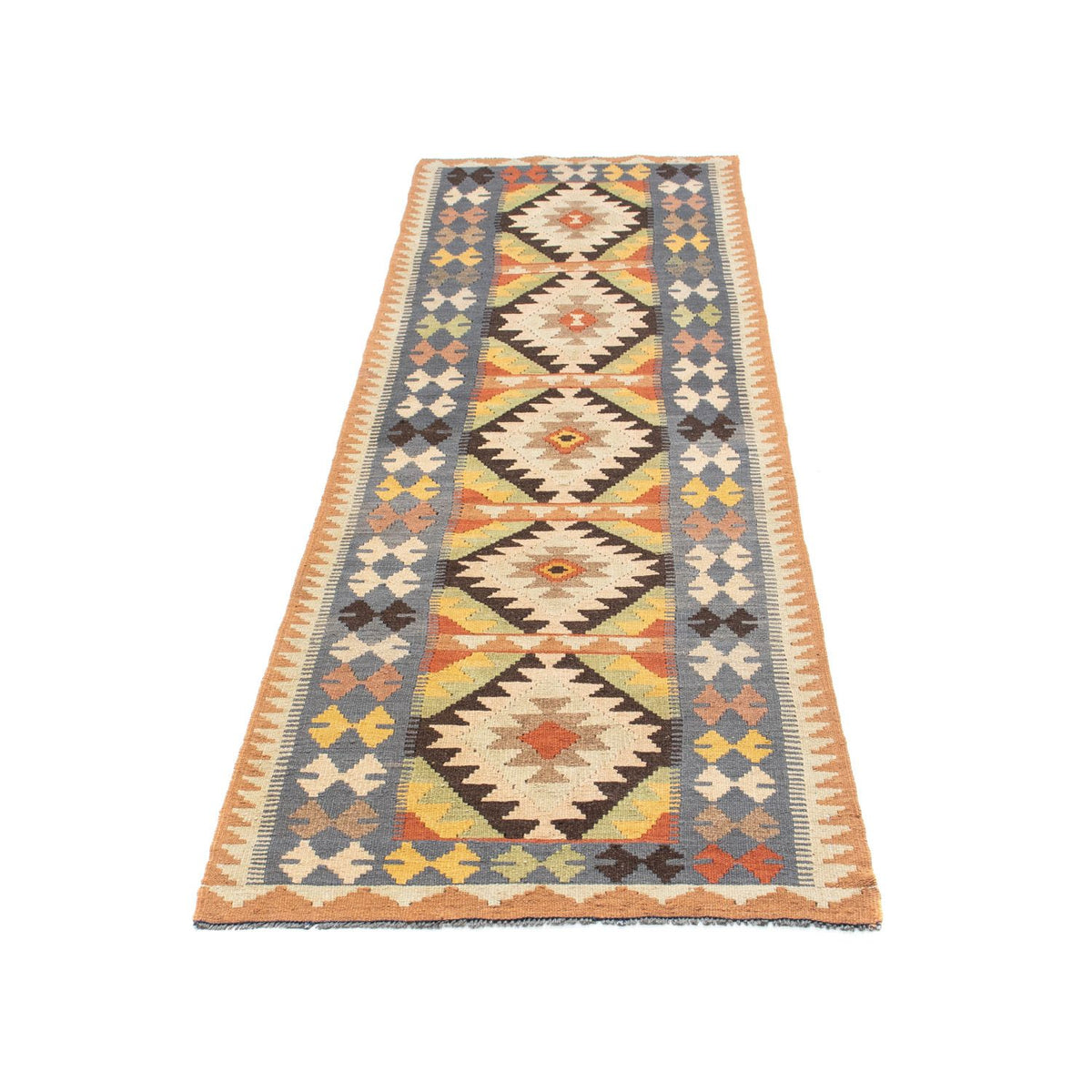 Runner Kelim Rug - Oriental - 230 x 69 cm - beige