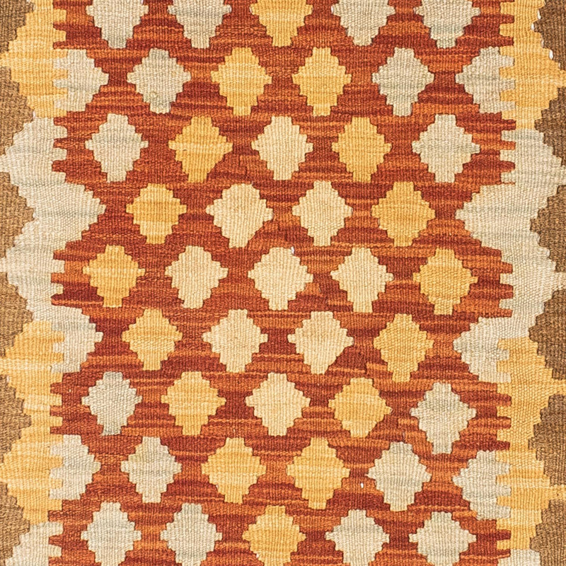 Runner Kelim Rug - Oriental - 191 x 74 cm - light brown