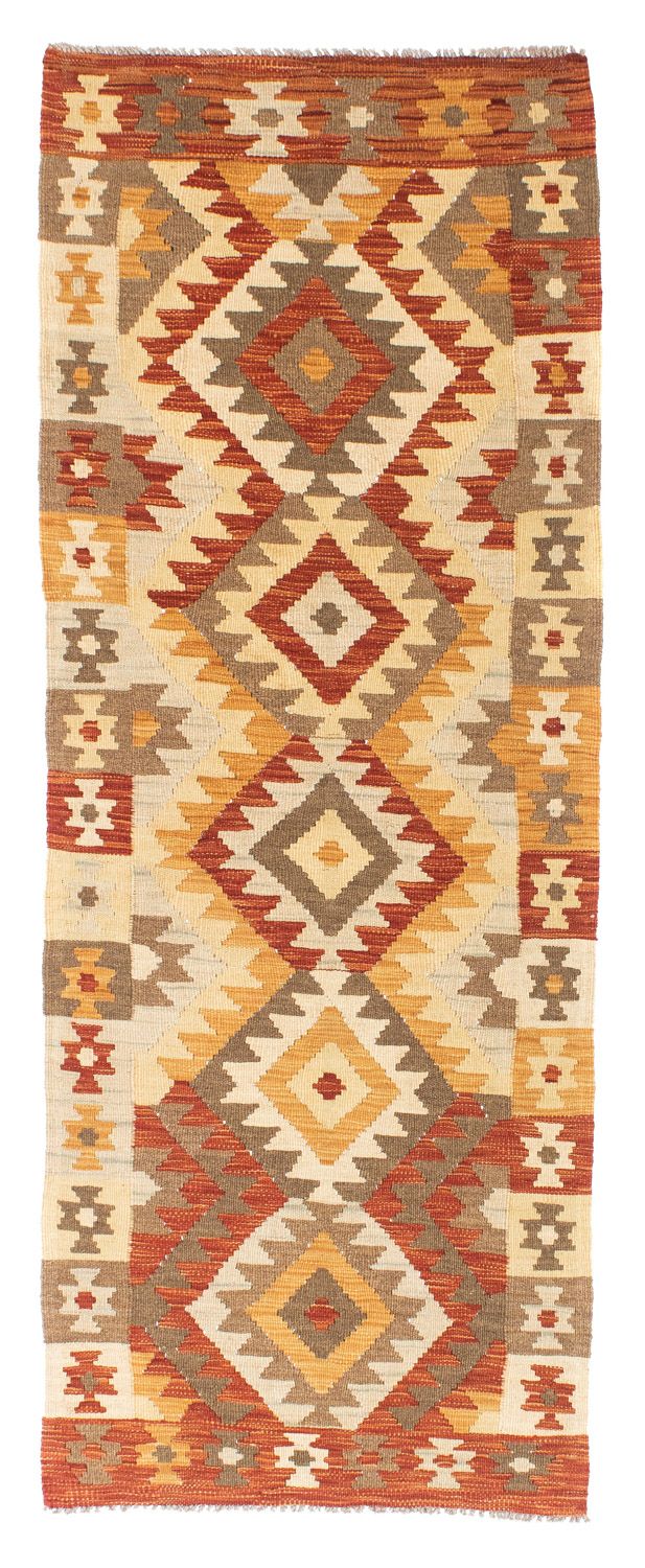 Runner Kelim Rug - Oriental - 197 x 69 cm - beige