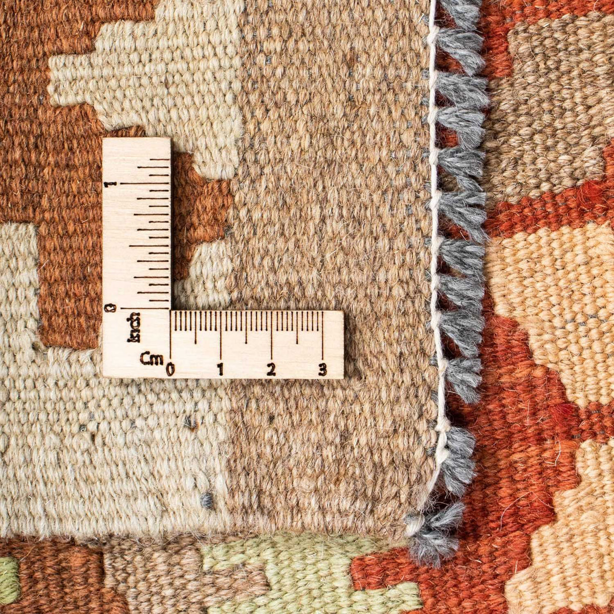 Runner Kelim Rug - Oriental - 196 x 86 cm - beige