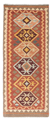 Runner Kelim Rug - Oriental - 193 x 75 cm - brown