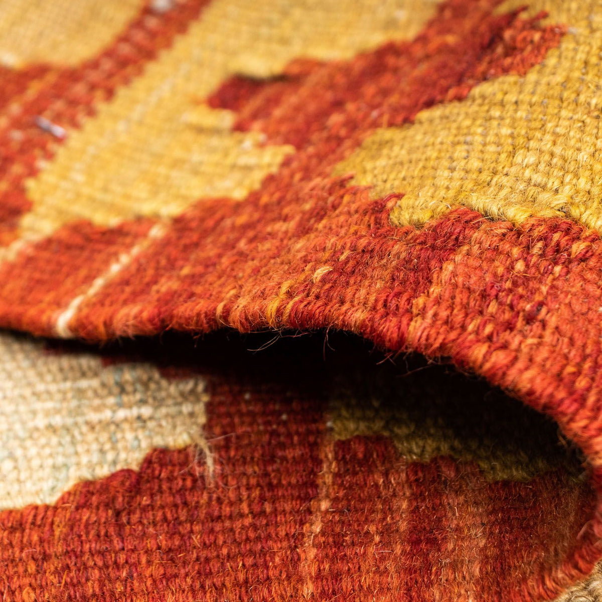 Runner Kelim Rug - Oriental - 185 x 75 cm - gold