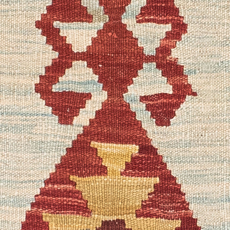 Runner Kelim Rug - Oriental - 206 x 77 cm - beige