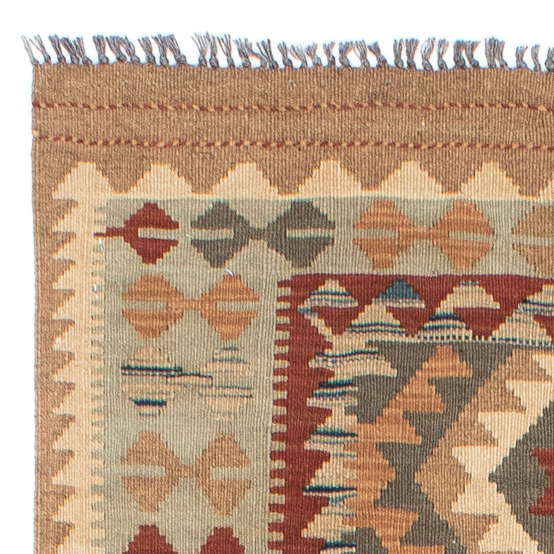 Runner Kelim Rug - Oriental - 198 x 80 cm - light brown