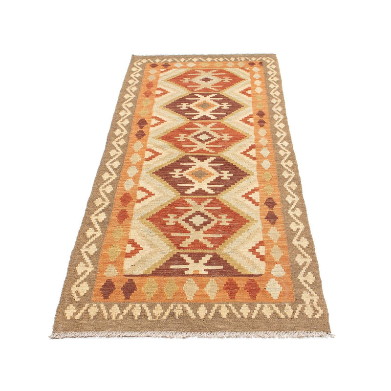 Runner Kelim Rug - Oriental - 203 x 73 cm - beige