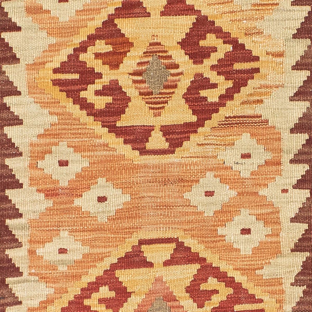 Runner Kelim Rug - Oriental - 189 x 75 cm - light brown
