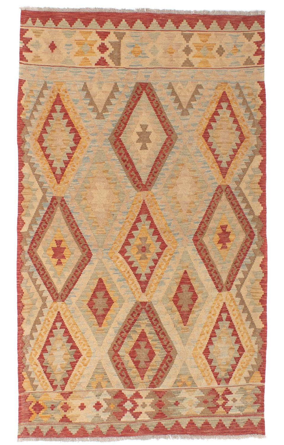 Kelim Rug - Oriental - 196 x 143 cm - multicolored