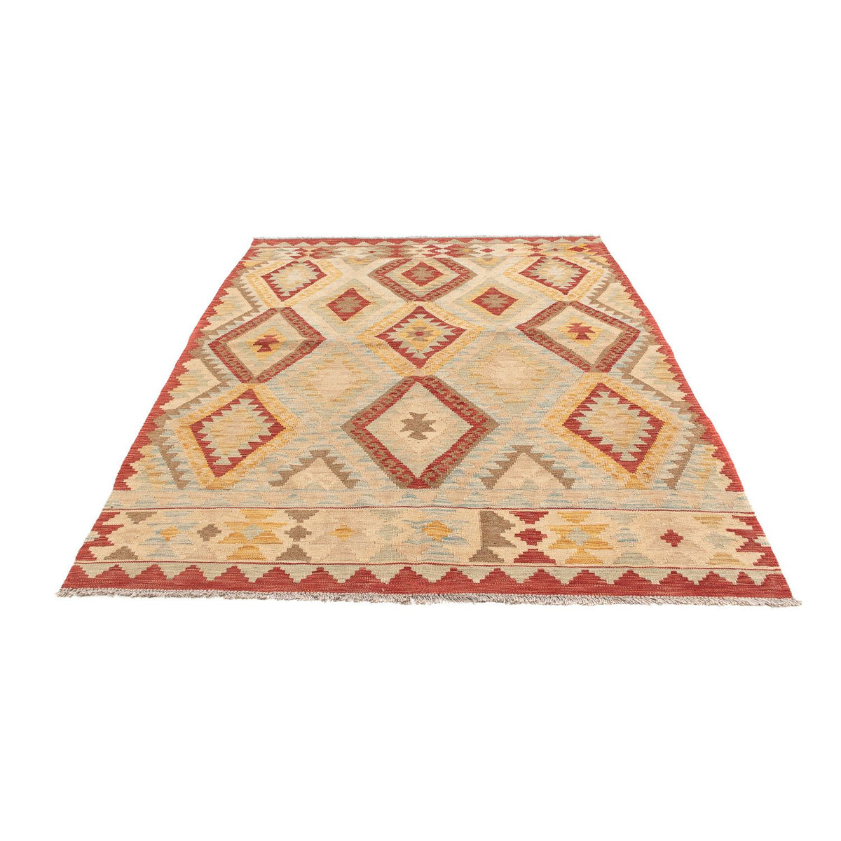 Kelim Rug - Oriental - 196 x 143 cm - multicolored