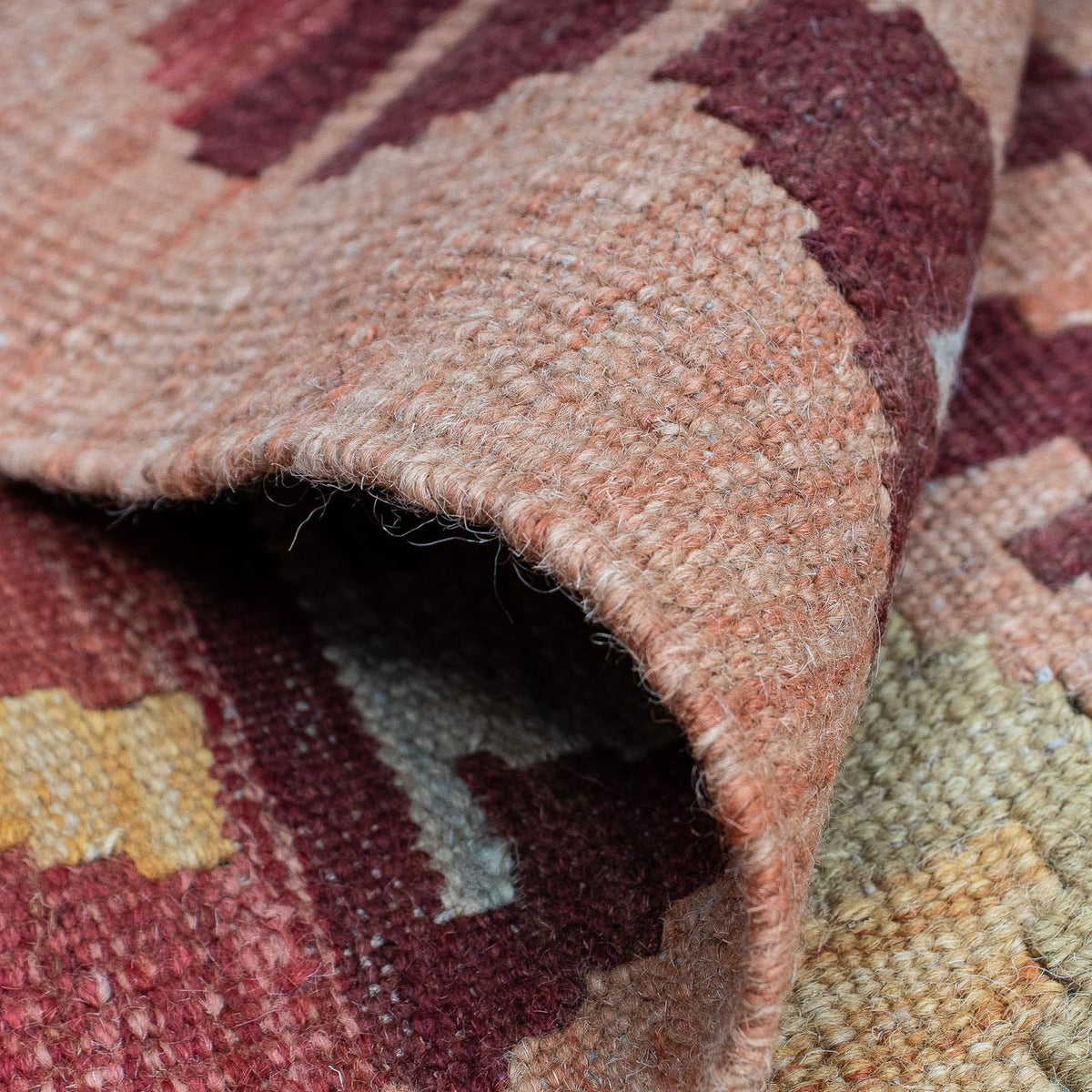 Kelim Rug - Oriental - 200 x 145 cm - rust