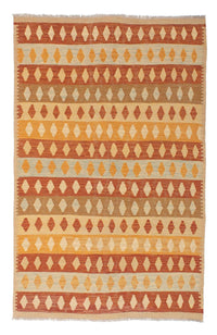 Kelim Rug - Oriental - 201 x 154 cm - multicolored