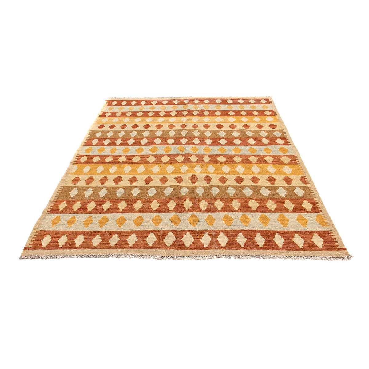 Kelim Rug - Oriental - 201 x 154 cm - multicolored