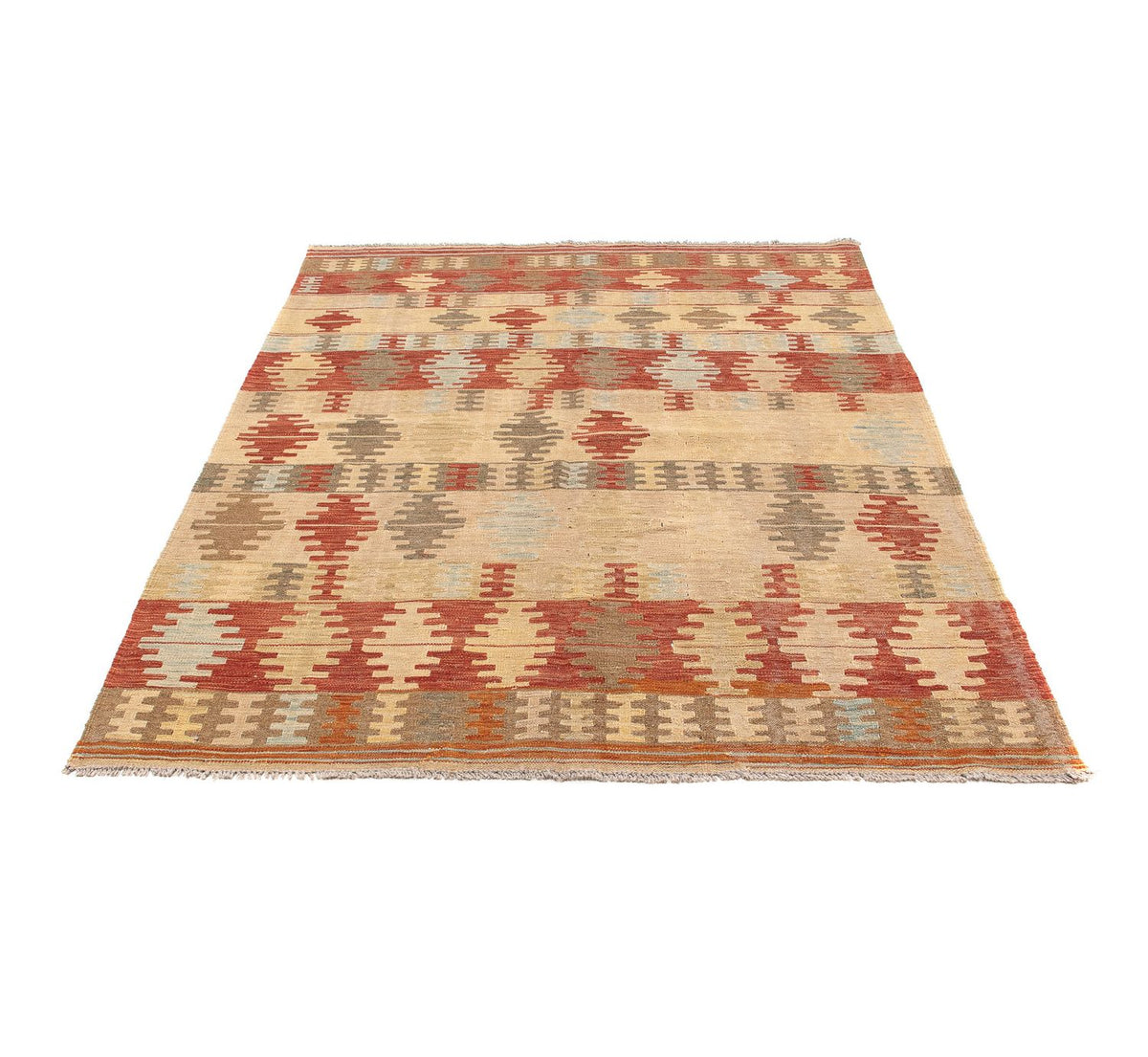 Kelim Rug - Oriental - 196 x 152 cm - multicolored