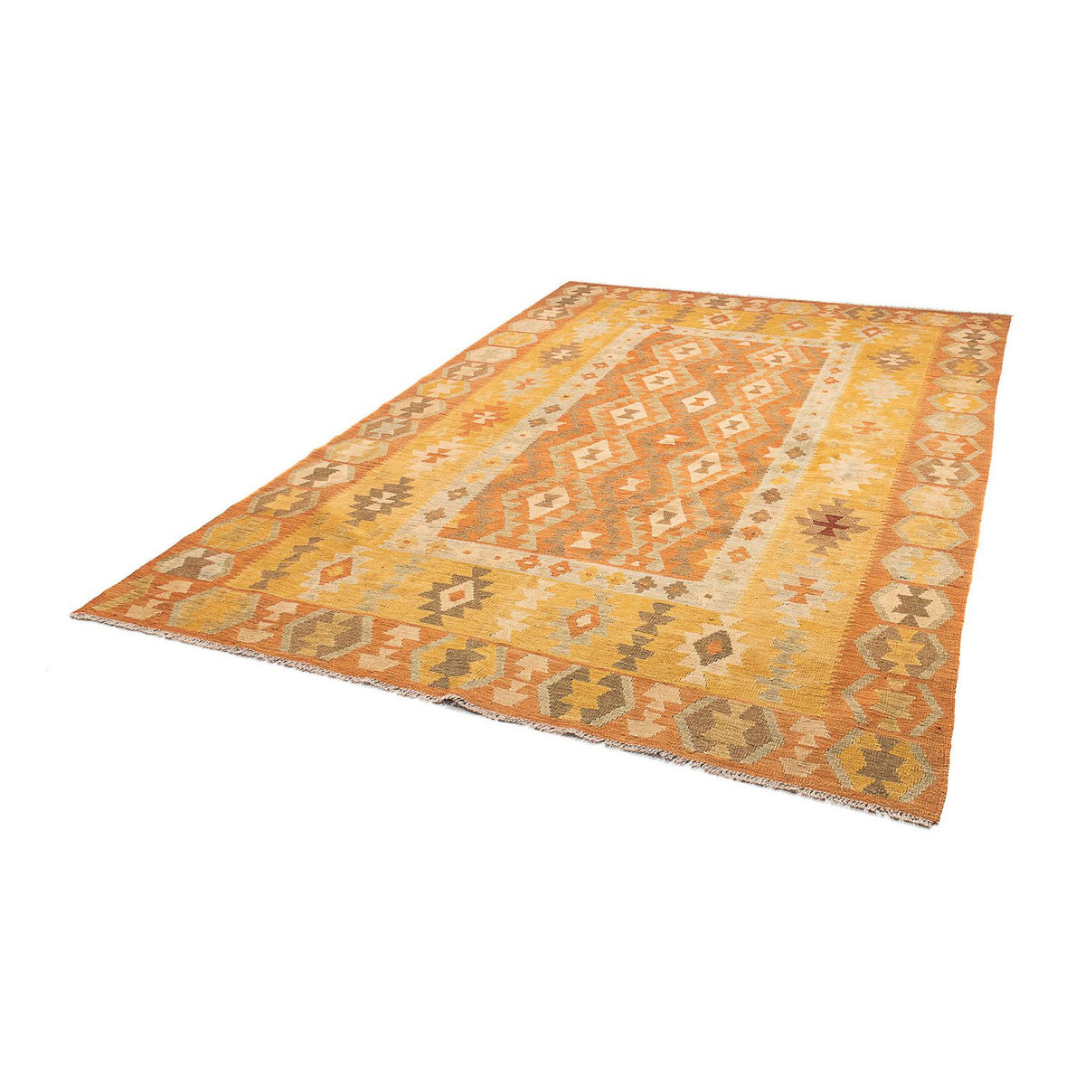 Kelim Rug - Splash - 294 x 200 cm - multicolored